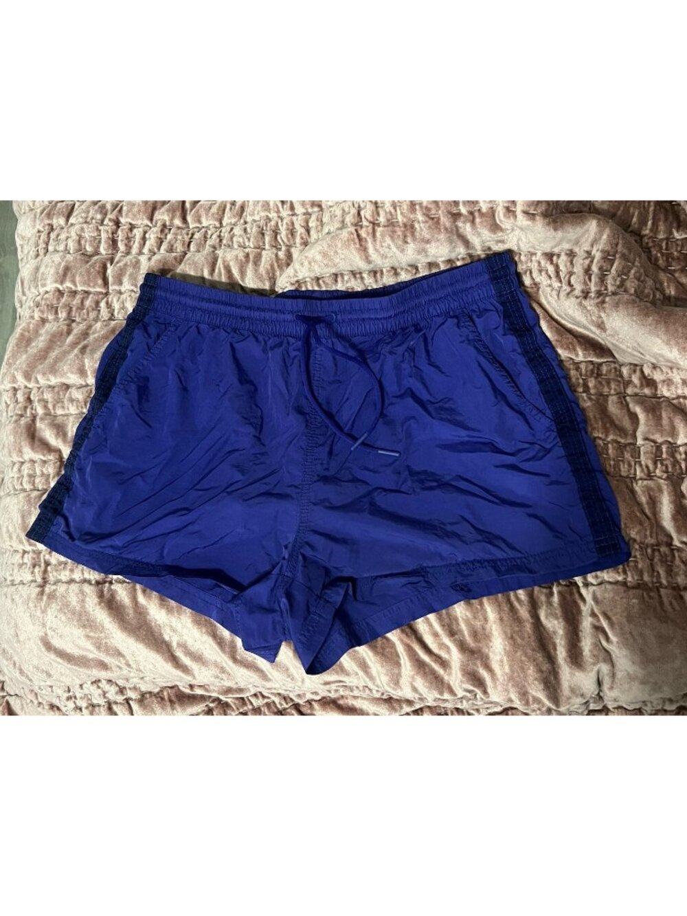 Athleta Expedition Short Nylon Blue Purple Size 6